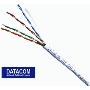 DATACOM UTP Cat5e PVC kábel 305m (drôt), biely vyobraziť