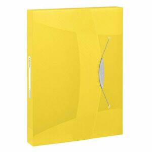 Esselte box na dokumenty VIVIDA, 40 mm, žltá vyobraziť