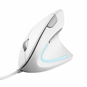 TRUST vertikálna myš Verto ergonomická myš, USB, biela vyobraziť