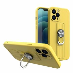 MG Ring silikónový kryt na iPhone 12 Pro, žltý vyobraziť