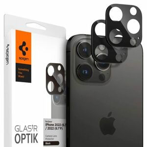 Spigen Optik 2x sklo na kameru iPhone 14 Pro / 14 Pro Max / 15 Pro / 15 Pro Max, čierne (AGL05273) vyobraziť