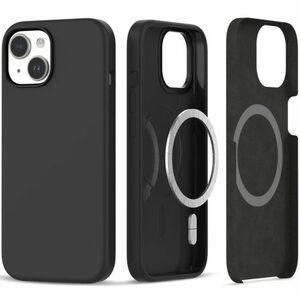 Tech-Protect Silicone MagSafe kryt na iPhone 15 Plus, čierny vyobraziť