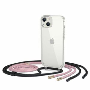 Tech-Protect FlexAir Chain kryt na iPhone 14 Plus, čierny/ružový vyobraziť