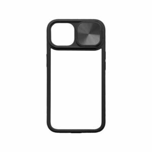 mobilNET plastový kryt iPhone 15, čierne (Slide) vyobraziť