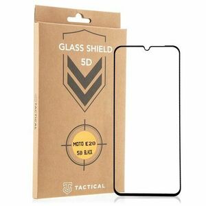 Tactical Glass Shield 5D sklo pro Motorola E20 Black vyobraziť