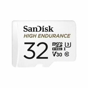 SanDisk High Endurance microSDHC 32GB + adaptér vyobraziť