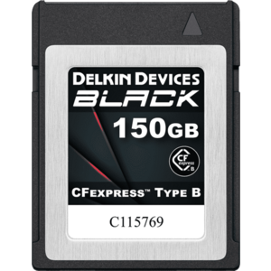 Delkin CFexpress Typ B BLACK R1725/W1530 150GB vyobraziť