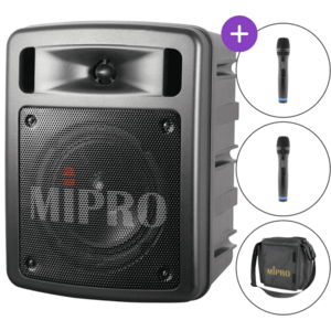MiPro MA-303DB Vocal Dual Set Batériový PA systém vyobraziť