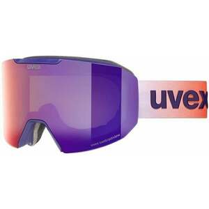UVEX Evidnt Attract Purple Bash Mat Mirror Ruby/Contrastview Green Lasergold Lite Lyžiarske okuliare vyobraziť