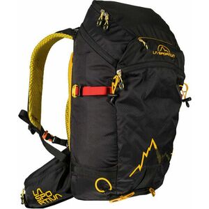 La Sportiva Moonlite Black/Yellow Lyžiarsky batoh vyobraziť