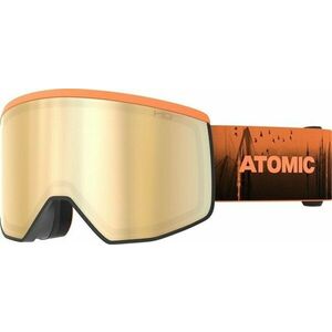 Atomic Four Pro HD Photo Black/Orange/Tree Lyžiarske okuliare vyobraziť