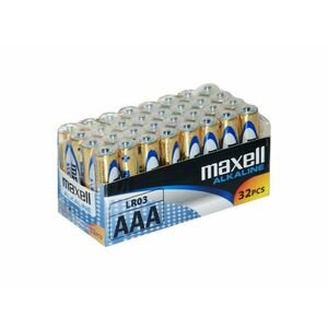 Batéria AAA (R03) alkalická MAXELL Power 32ks vyobraziť