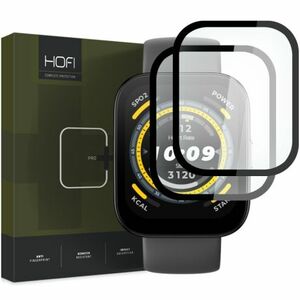 HOFI Hybrid 2x ochranné sklo na Amazfit Bip 5, čierne vyobraziť