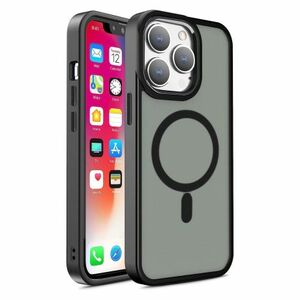 MG Color Matte MagSafe kryt na iPhone 14, čierny vyobraziť