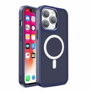 MG Color Matte MagSafe kryt na iPhone 14, modrý vyobraziť