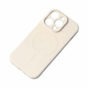 MG Silicone MagSafe kryt na iPhone 15, béžový vyobraziť