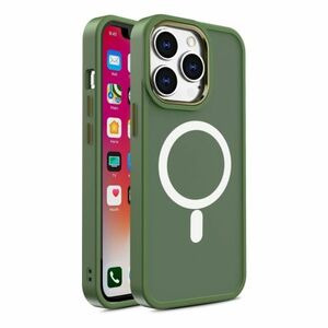 MG Color Matte MagSafe kryt na iPhone 15, zelený vyobraziť