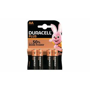 'Duracell MN1500B4 Duracell Plus AA 4 Pack vyobraziť