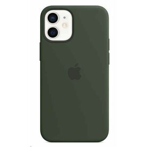 APPLE iPhone 12 mini Silicone Case with MagSafe - Cypress Green vyobraziť