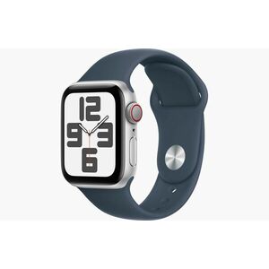 Apple Watch SE Cell/40mm/Silver/Šport Band/Storm Blue/-S/M vyobraziť
