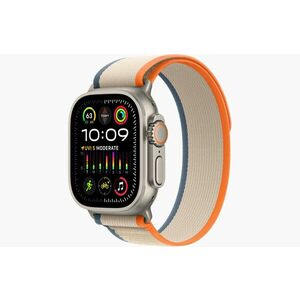 Apple Watch Ultra 2/49mm/Titan/Šport Band/Orange-Beige Trail/-S/M vyobraziť