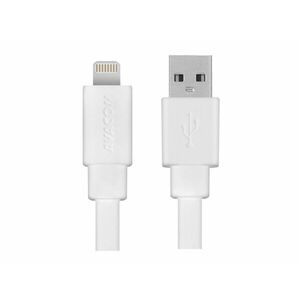 AVACOM MFI-120W kábel USB - Lightning, MFi certifikácia, 120cm, biela vyobraziť
