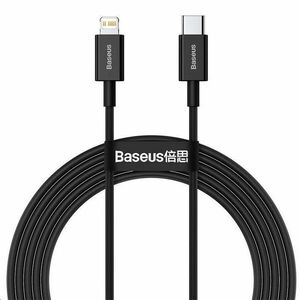 Baseus Superior Series rýchlonabíjací kábel USB/Lightning 2.4A 2m biela vyobraziť