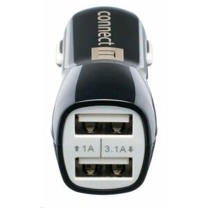 CONNECT IT USB PREMIUM nabíjačka univerzálna do auta (2x USB 3, 1A a 1A., autoadaptér CL) vyobraziť