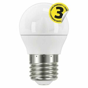Emos LED žiarovka MINI GLOBE, 6W/40W E27, CW studená biela, 470 lm, Classisc, F vyobraziť