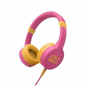 Energy Sistem Lol&Roll Pop Kids Headphones Pink, navrhnutá špeciálne pre deti, obmedzením hladiny zvuku, Music Share vyobraziť
