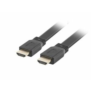 LANBERG HDMI M/M 2.0 plochý kábel 0, 5m 4K čierny vyobraziť