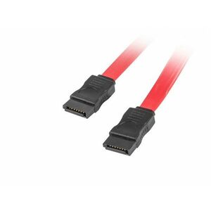 LANBERG SATA III dátový kábel (6GB/S) F/F 50cm, červený vyobraziť