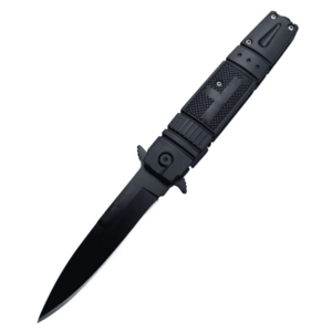 Poľovnícky taktický nôž FINKA 22 cm, čierny vyobraziť