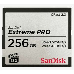 SanDisk CFAST 2.0 256GB Extreme Pro (525 MB/s VPG130) vyobraziť