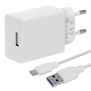 OBAL: ME Cestovní Nabíječka USB-A 10W + USB-A/USB-C Kabel 1m White vyobraziť