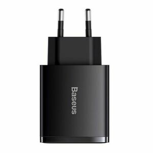 Baseus CCXJ-E01 Compact Quick Nabíječka USB-C 30W Black vyobraziť