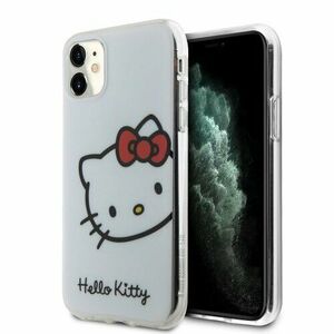 Hello Kitty IML Head Logo Zadní Kryt pro iPhone 11 White vyobraziť