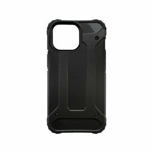 Puzdro Military iPhone 13 Pro Max, plastové - čierne vyobraziť