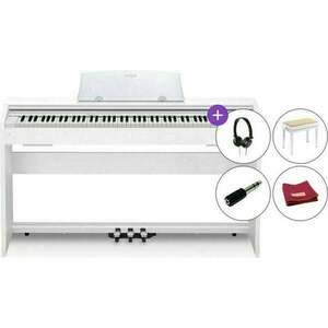 Casio PX770 WE Set White Wood Tone Digitálne piano vyobraziť