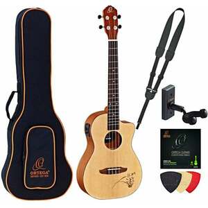 Ortega RU5CE-BA Deluxe SET Barytónové ukulele Natural vyobraziť