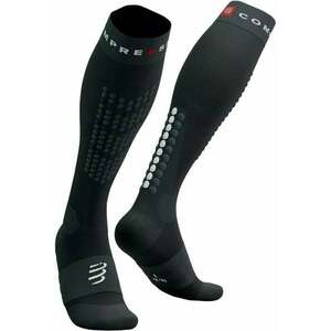 Compressport Alpine Ski Full Socks Black/Steel Grey T3 Bežecké ponožky vyobraziť