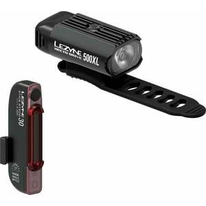 Lezyne Hecto Drive 500XL / Stick Drive Čierna Front 500 lm / Rear 30 lm Cyklistické svetlo vyobraziť