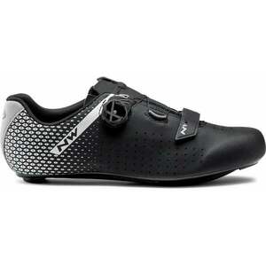 Northwave Core Plus 2 Wide Shoes Black/Silver 43 Pánska cyklistická obuv vyobraziť