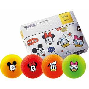 Volvik Vivid Disney 12 Pack Golf Balls Golfové lopty vyobraziť