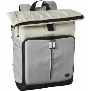 Wilson Lifestyle Foldover Backpack 2 Grey Blue Tenisová taška vyobraziť