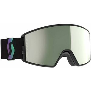 Scott React AMP Pro Goggle Black/Aurora Green/AMP Pro White Chrome Lyžiarske okuliare vyobraziť