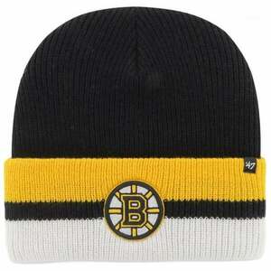 Boston Bruins Split Cuff Knit Black UNI Hokejová čiapka vyobraziť