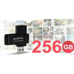 ADATA Flash Disk 256GB UC310, USB 3.2, čierna vyobraziť