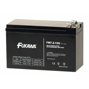 Akumulátor FUKAWA FW 7.2-12 F2U (12V 7, 2Ah/7Ah) vyobraziť