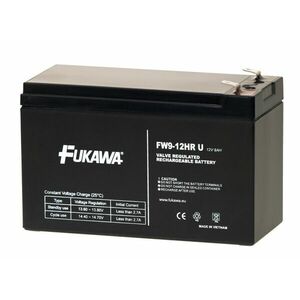 Akumulátor FUKAWA FW 9-12 HRU (12V 9Ah) vyobraziť